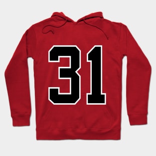 Number 31 Hoodie